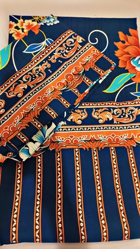 King size flat cotton - flat, bed