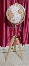 Floor World Globe With Wooden