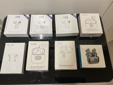 Joblot of 8 pairs of wireless