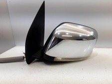 GENUINE 2008 NISSAN NAVARA   LEFT DOOR MIRROR SPARES OR REPAIR CRACK IN INDICATO