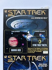 Star Trek, scratch card Arizona Lottery  Collector Set of 6, voided set