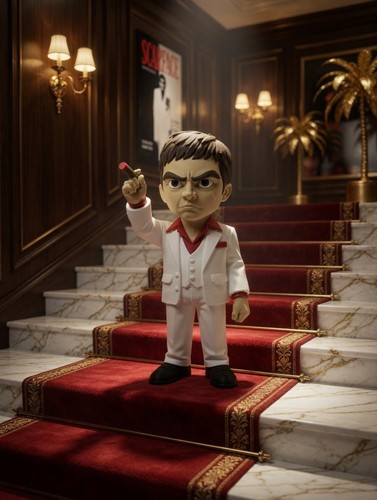 Tony montana scarface figure - scarface,