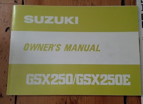Genuine suzuki gsx250 gsx250e - suzuki, gsx250/gsx250e
