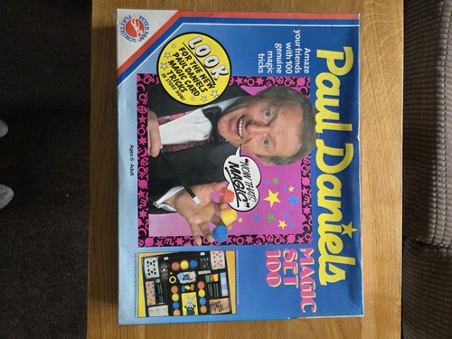 Paul daniels 1970s magic set - paul,
