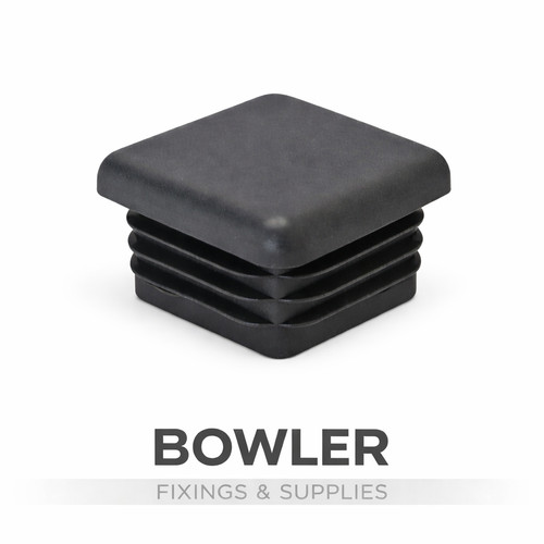 Square plastic end caps for - square,
