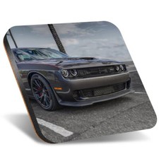 1x Square Coaster 12cm Black