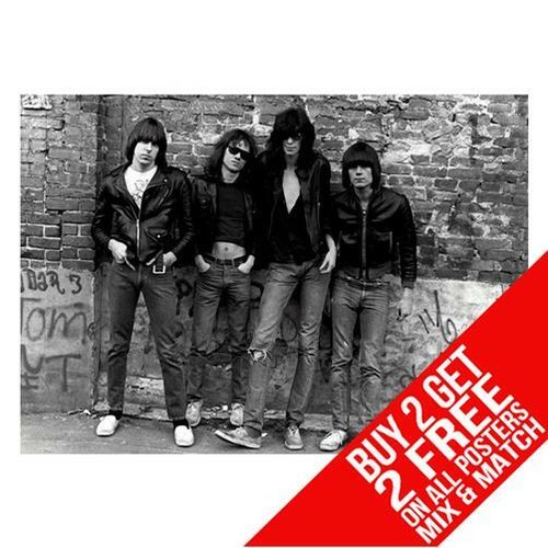 The ramones bb1 poster - the,