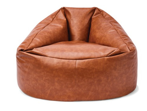 New faux leather beanbag - leather, bean