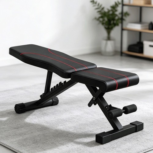 Foldable dumbbell bench - foldable,