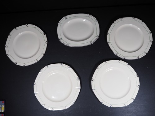 Art deco plates - deco,