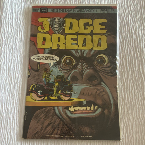 Quality comics judge - quality, dredd