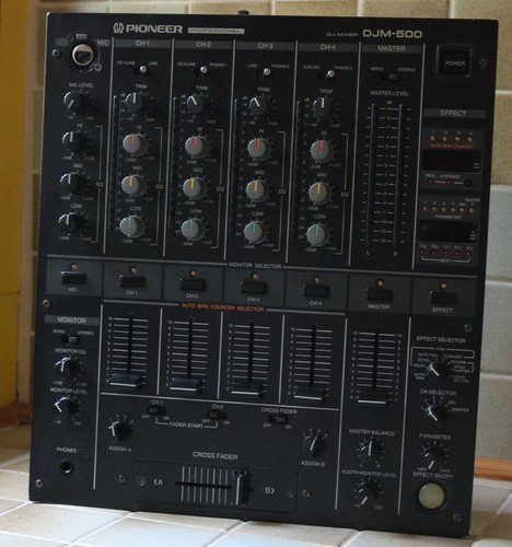 Pioneer djm 500 mixer fully - pioneer, mixer,