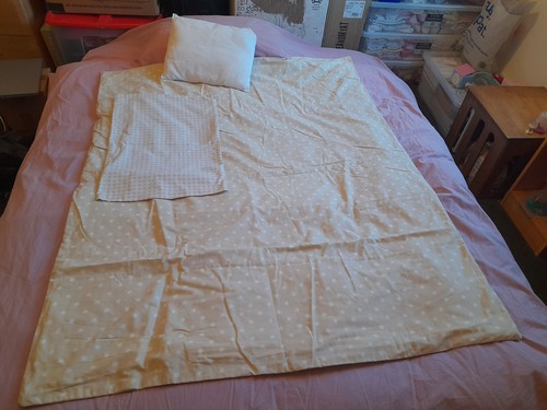 Mothercare beige cotbed - , 2piece