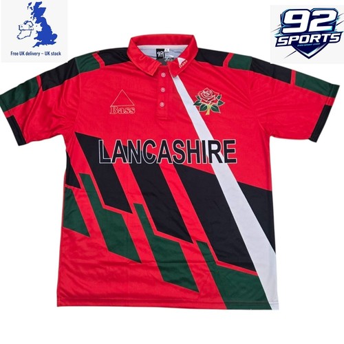 1996 lancashire cricket shirt - cricket,