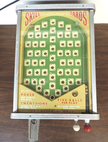 Vintage skill cards - skill, table-top