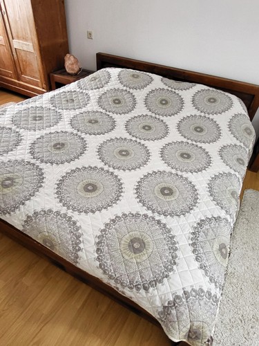 Vintage bedspread throw - vintage,