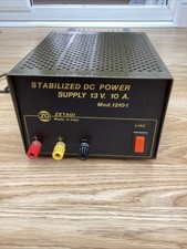 Stabilised DC Power Supply 13v, 10a, Zetagi
