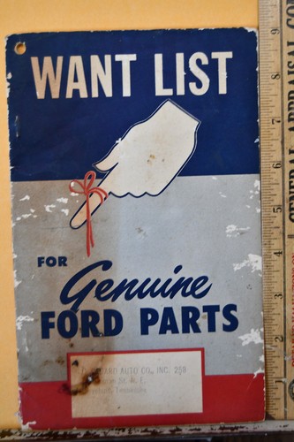1949 want list booklet for - 1949,
