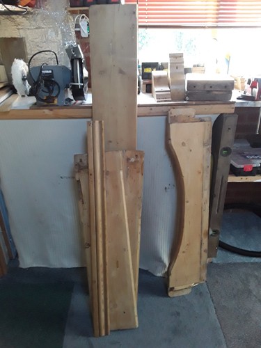 Pine fire surround - pine,