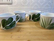H&M Home Cup Fern Green White