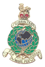 The Royal Marines Crest British Royal Navy - MOD Approved Enamel Lapel Pin Badge