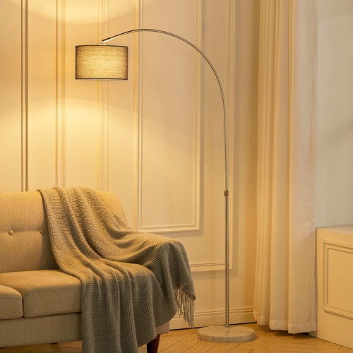 Modern arched lamp fabric - modern,