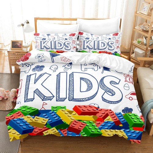 Love building blocks quilt - building,