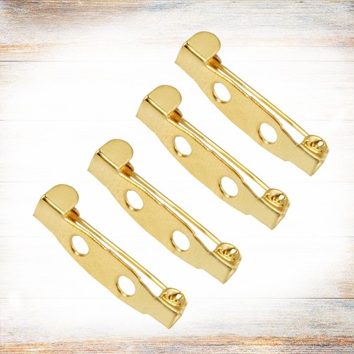200pcs golden safety - 200pcs, brooch