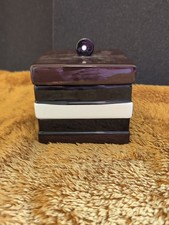 Retro Bassett's ceramic Liquorice Allsorts Cookie sweet Jar