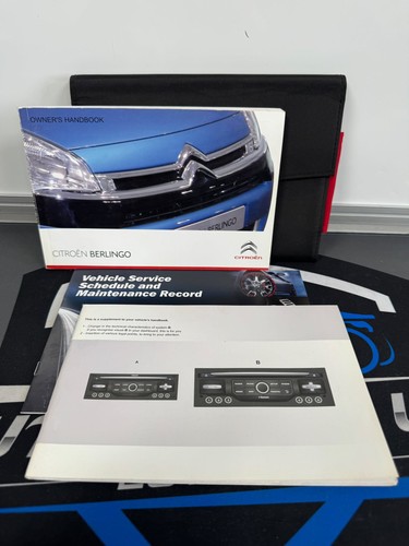 Citroen berlingo owners manual - owners,