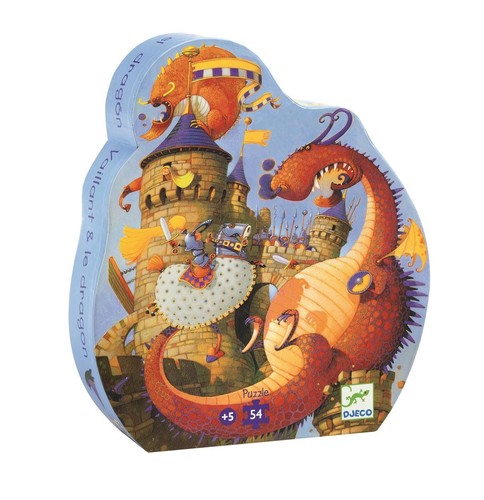 Djeco smok piece jigsaw - piece,