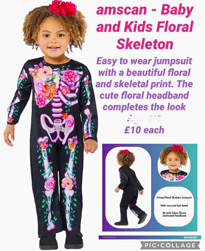 Amscan floral skeleton - amscan,