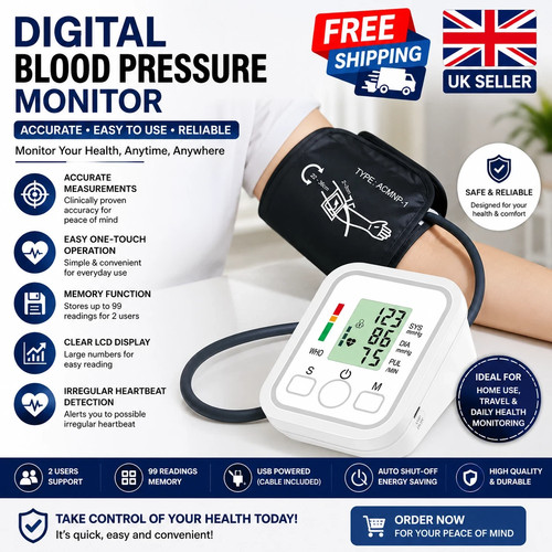 Digital blood pressure monitor - digital,