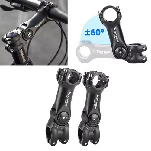 Bicycle handlebar riser - handlebar, ±60°