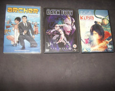 Archer Comp Season Three (2011-2012) Kubo (2016) Dark Fury (2004) (DVD Sets X 3)