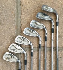 Pinseeker Model VIII Irons 3 4 6 7 8 W S Steel Shafts Right Handed