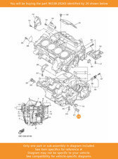 YAMAHA Plug, 90338-20263 OEM