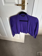 Debenhams Ladies Purple Shrug