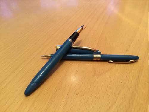 Vintage sheaffer blue - ,