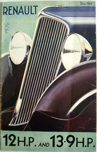 Renault 12hp and - 13.9hp, car