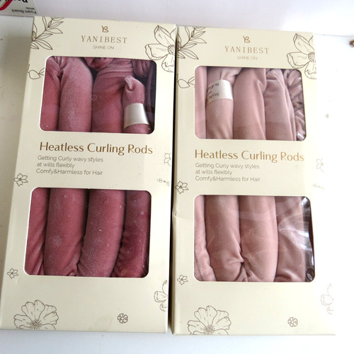 Two packs heatless hair - two,