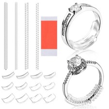16PCS Invisible Ring Size Adjuster, Ring Smaller Adjuster, Ring Stopper for Loo