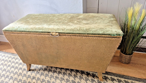 Vintage lloyd loom style gold - lloyd,