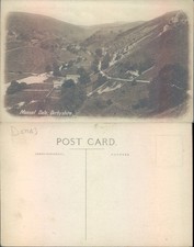 Monsal Dale Derbyshire England Landscape Printed Lithograph