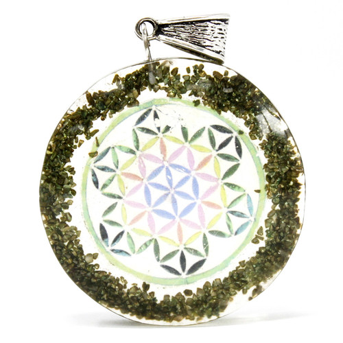 Orgonite power pendant - pendant,