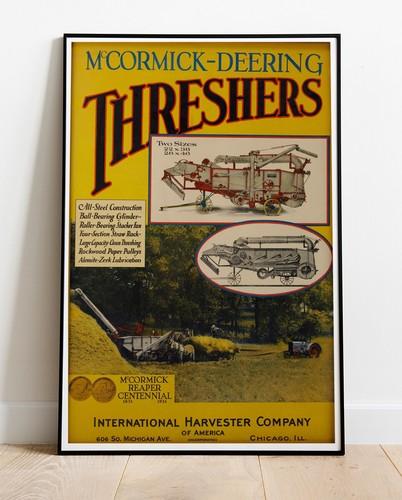 Mccormick deering threshers - mccormick,