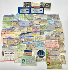 Everton ticket stubs 1990s, FA Cup Final 1995 ticket and season ticket book N1