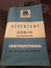 Regentone radio gramophone - radio,