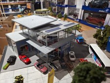 FALLER 130338 H0 Premium Car Center Kit pre built used with LEDs SUPER RARE