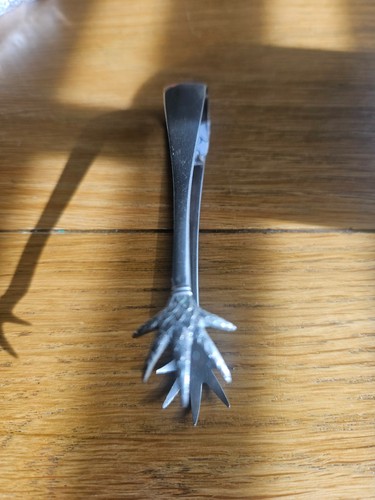 Silver sugar tongs claw - tongs,